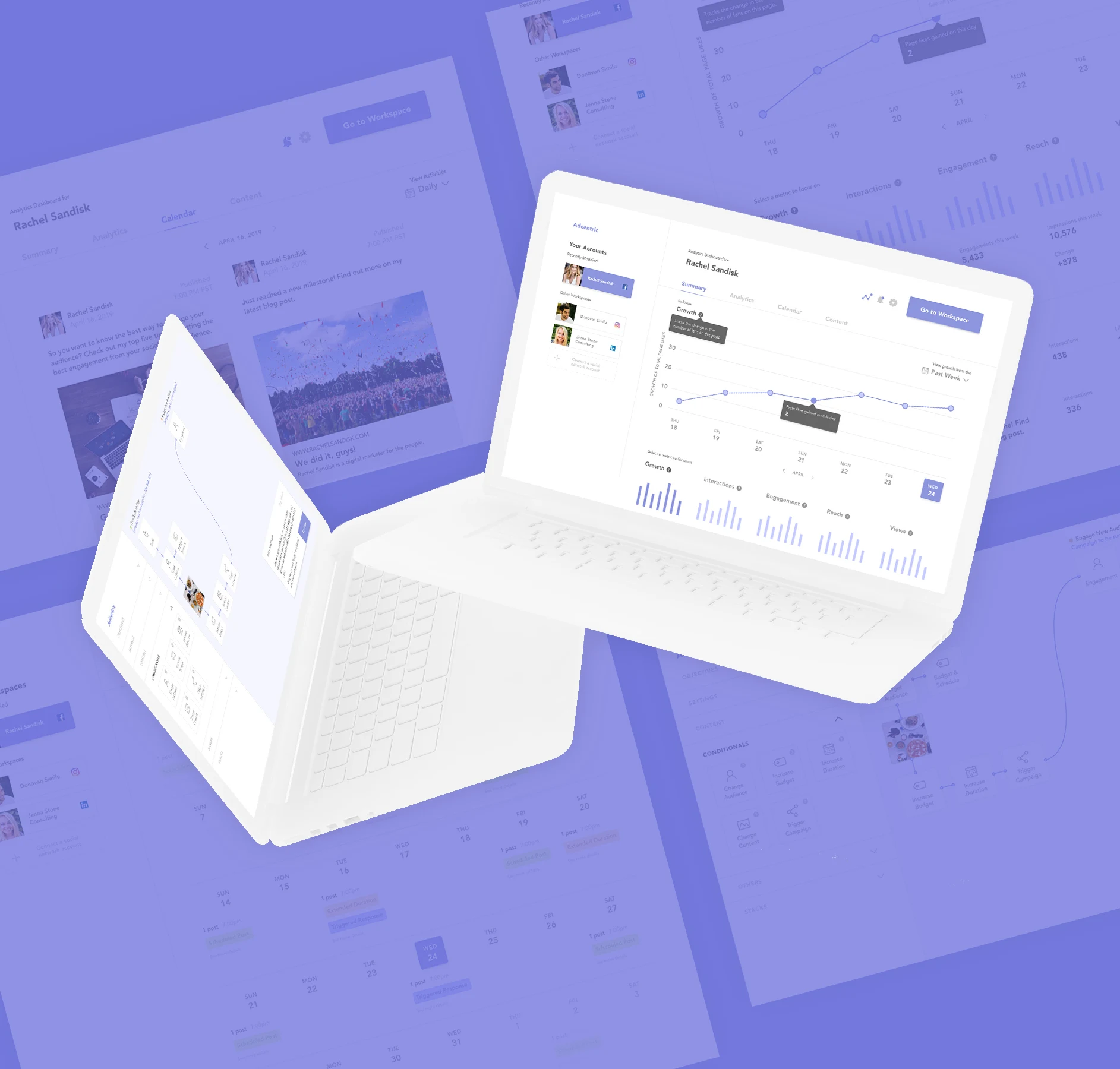 Adcentric interface concept